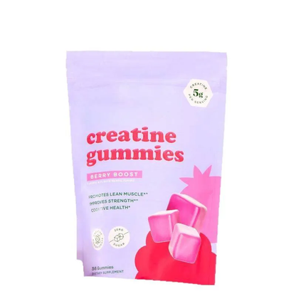 Creatine Monohydrate Berry-Flavored Gummies | 36 Count